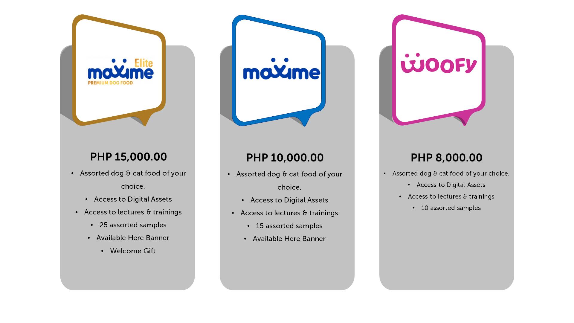 Maxime Reseller Packages